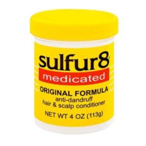 Sulfur 8 Fresh Medicated Anti-Dandruff Hair & Scalp Conditioner 4oz / 113g