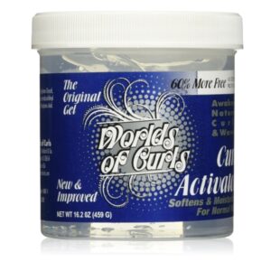 World Of Curls Curl Activator Gel For Normal Hair (16.2 Oz) / 459g