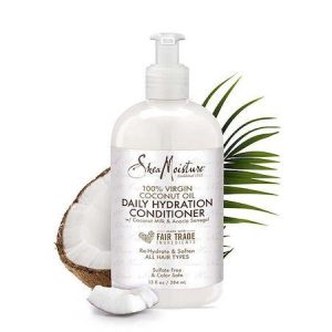 Shea Moisture 100% Virgin Coconut Oil Daily Hydration Conditioner (13.Oz)