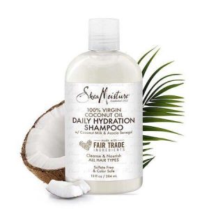 Shea Moisture 100% Virgin Coconut Oil Daily Hydration Shampoo (13.Oz)