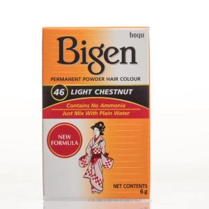 Bigen Permanent Powder Hair Color-46 Light Chestnut 6g