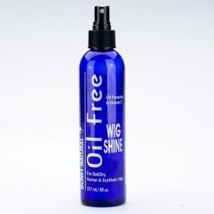 Bonfi Natural Oil Free Wig Shine Spray For Dry Human & Synthetic Hair 8oz / 237mL