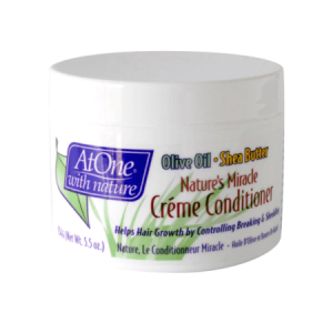 At One With Nature-Nature's Miracle Creme Conditioner 5.5oz