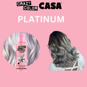 Renbow Crazy Color Semi Permanent -028 Platinum 100ml