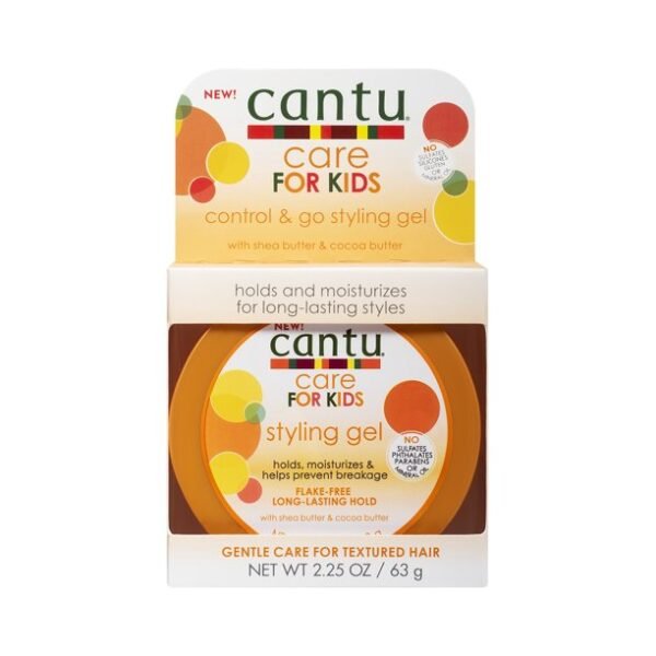 CANTU - Care for Kids Styling Gel 2.25oz / 64g