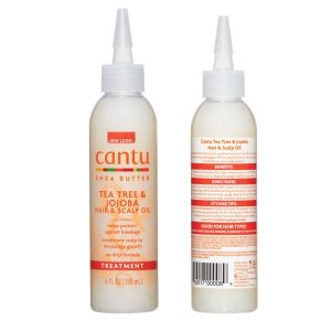 Cantu Shea Butter Tea Tree & Jojoba Hair & Scalp Oil 6oz