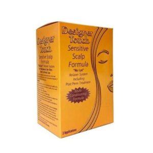 Designer Touch Sensitive Scalp Formula No Lye Relaxer 2 Applications
