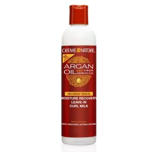 Creme of Nature Argan Oil Moisture Recovery Leave-IN Curl Milk 8oz
