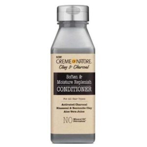 Creme Of Nature Clay & Charcoal Soften & Moisture Replenish Conditioner 12oz