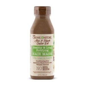 Creme Of Nature Aloe & Black Castor Oil Hair Mask 12oz