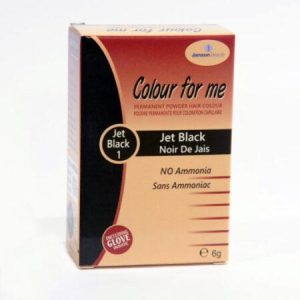 Colour For Me Permanent Powder Hair Colour 1 Jet Black