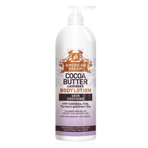 American Dream Cocoa Butter Lavender Body Lotion 16oz / 750mL