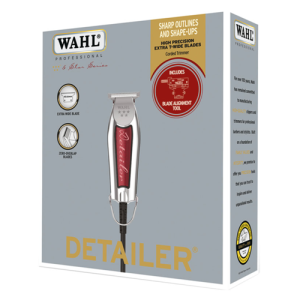 Wahl Detailer Corded Trimmer Grooming Set with Extra T-Wide Blades