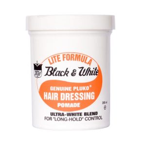 Black & White Lite Pomade 7oz