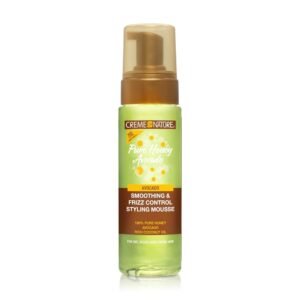 Creme of Nature Pure Honey Hair Food Styling Mousse 7oz _ 207mL