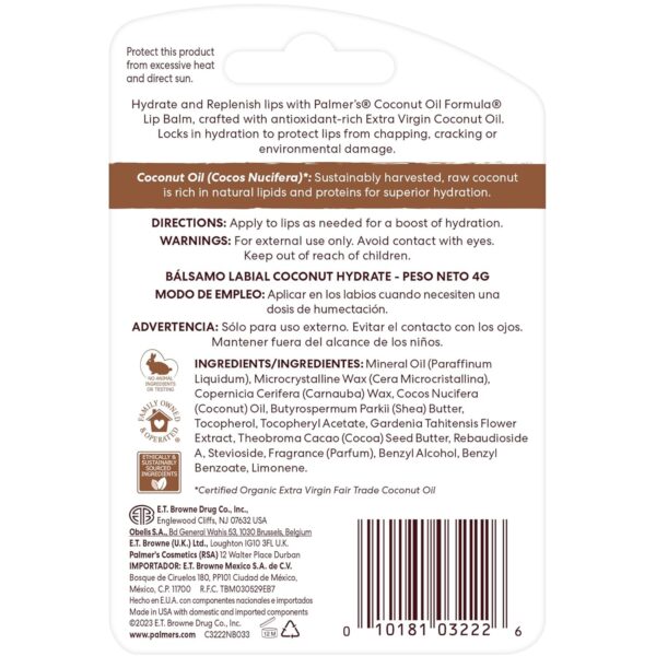 Palmer's Coconut Oil Formula Lip Balm 4g / 0.15g