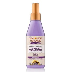 Crème of Nature Hair Food Damage Prevention Leave in Treatment 8oz