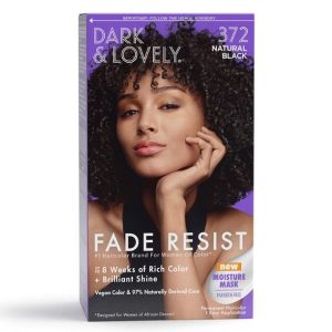 Dark & Lovely Fade Resist Rich Conditioning Color - 372 Natural Black