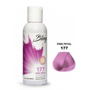 BLING COLOR SEMI PERMANENT HAIR DYE 118ml - 177 Pink Petal