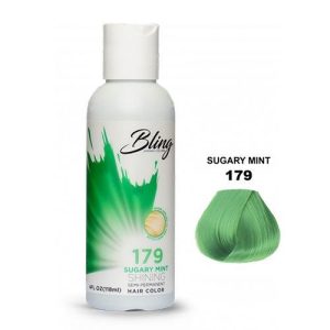 BLING COLOR SEMI PERMANENT HAIR DYE 118ml - 179 Sugary Mint