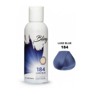 BLING COLOR SEMI PERMANENT HAIR DYE 118ml - 184 Luxe Blue
