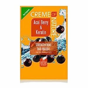 Creme of Nature Acai Berry Keratin Strengthening Hair Masque Mask Conditioners, 1.75 Ounce