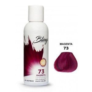 BLING COLOR SEMI PERMANENT HAIR DYE 118ml - 73 Magenta