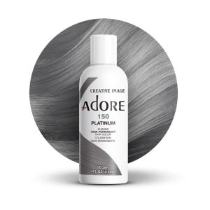 Adore Semi Permanent Hair colour-150 Platinum-4oz / 118mL