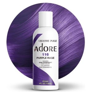 Adore Semi Permanent Hair colour-116 Purple Rage-4oz / 118mL
