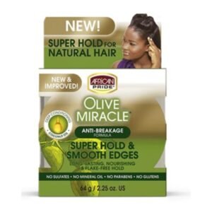 African Pride Olive Miracle Super Hold & Smooth Edges