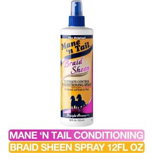 Mane N Tail Braid Sheen Control Spray 12fl.oz / 355mL