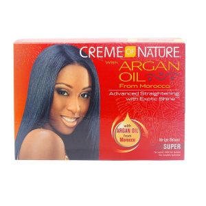 Creme of Nature Argan Oil No Lye Relaxer Kit Super