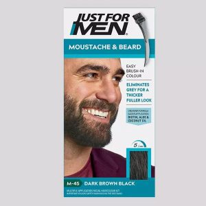 Just For Men Original Fast & Easy Shampoo In Hair Color - Dark Brown Black M-45