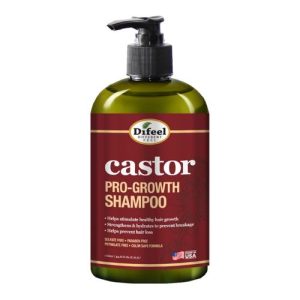 Difeel Castor Pro-Growth Shampoo 12 Fl.Oz / 355ML