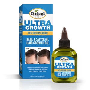 DIFEEL MENS ULTRA GROWTH BASIL & CASTOR HAIR GROWTH OIL 2.5 FL. OZ.