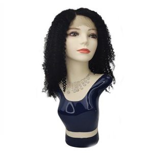 DRESSMAKER Curly 100% Virgin Brazilian Human Hair Lace Wig (18inch) ALINA MAX