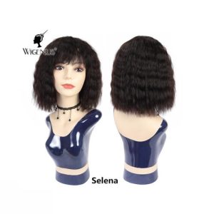 DRESSMAKER 100% Unprocessed Brazilian Human Hair Lace Wig SALENA Natural Colour