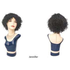 DRESSMAKER 100% Pure Brazilian Human Hair Lace Wig - (JENNIFER) - Natural Colour