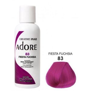 Adore Semi Permanent Hair colour-83 Fiesta Fuchsia-4oz / 118mL