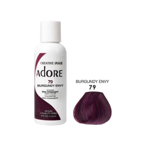 Adore Semi Permanent Hair colour-79 Burgundy Envy-4oz / 118mL