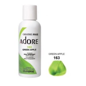 Adore Semi Permanent Hair colour-163 Green Apple -4oz / 118mL