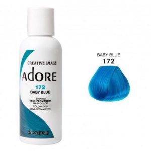 Adore Semi Permanent Hair colour-172 BabyBlue-4oz / 118mL