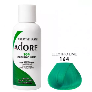 Adore Semi Permanent Hair colour-164 Electric Lime-4oz / 118mL