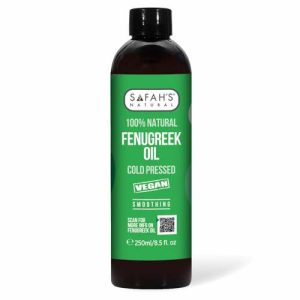Safah's Natural FENUGREEK OIL ESSENTIAL OIL -100ML 250ML-