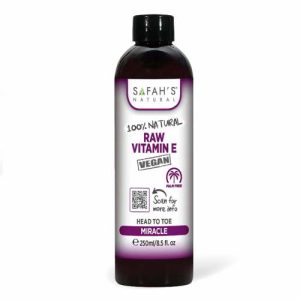 Safah's Natural PURE RAW VITAMIN E (100ML- 250ML ) UK Seller