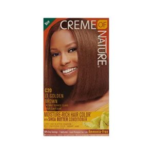 Creme Of Nature Women's *20 Liq H/Clr [Golden Brown] Kit