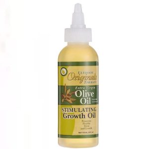 Originals by Africa's Best Therapy Extra Virgin Olive Oil Stimulating Growth Oil 4oz Bottle