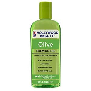 Hollywood Beauty Olive Oil, Green , 8 Ounce