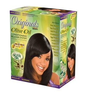 Africa’s Best Organics Oliver Oil Conditioning Relaxer Regular 2App ( Twin pack )