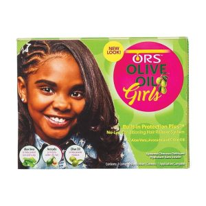 ORS Olive Oil Girls No-Lye Conditioning Hair Relaxer System Normal